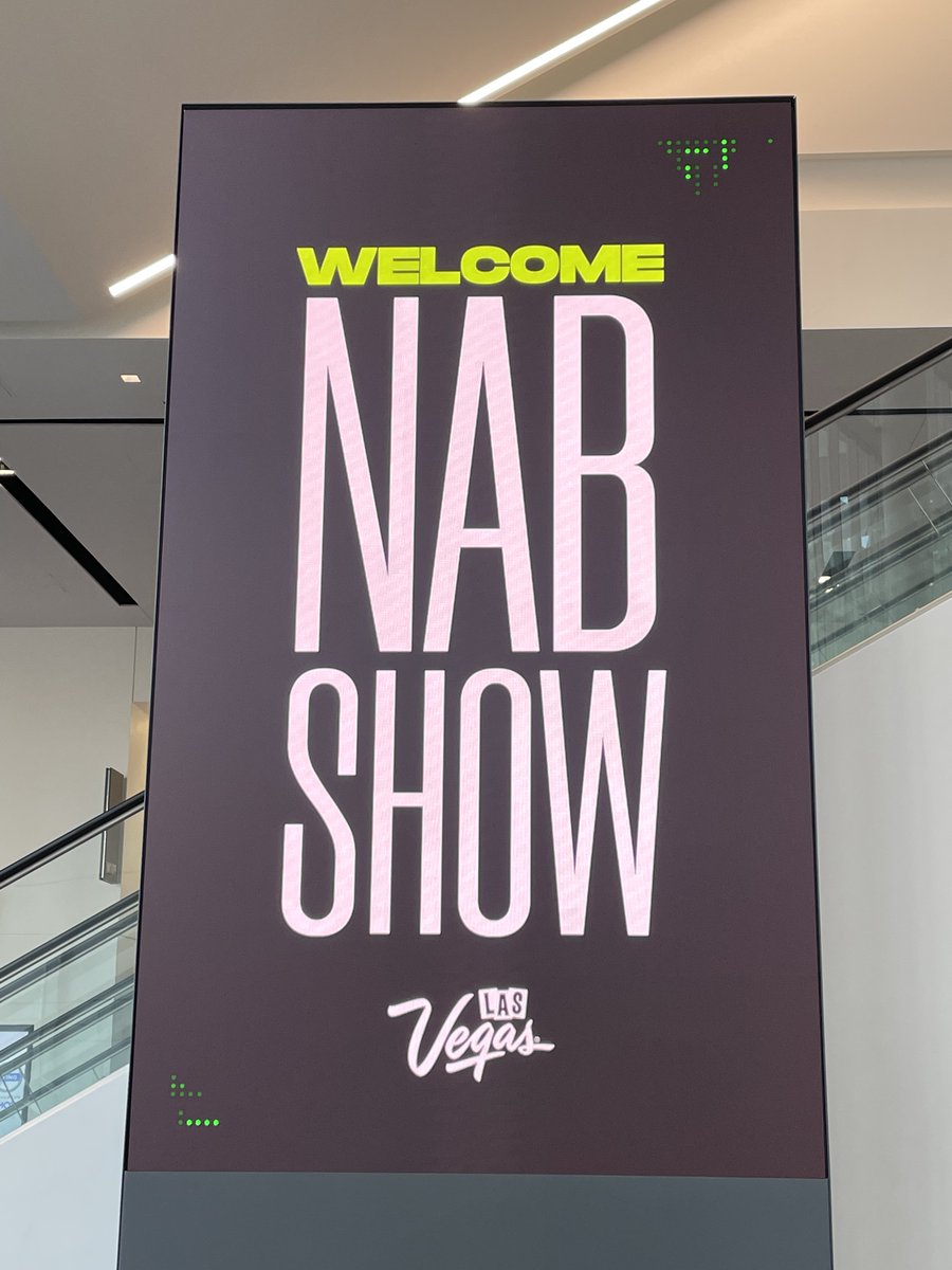 NAB 2023 Starts today!

We are here and ready to show you all the broadcast products we represent.

If you are at NAB you can book a meeting here - tm-systems.com.au/registration/