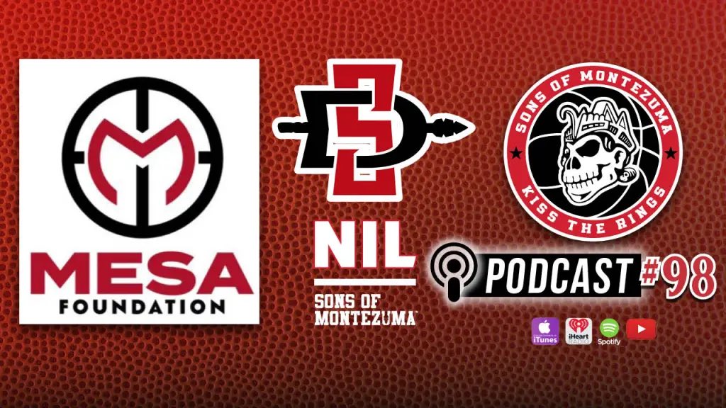 SonsOfMonty's tweet image. 🎙️ NIL is the talk this wild off-season. Give #98 a listen/watch to learn ‘How @mesafoundation_ is Changing NIL for SDSU @Aztec_MBB’ ⚫️🔴🏀

And don’t forget to like &amp;amp; subscribe on YouTube👌 
sonsofmontezuma.com/2023/01/27/98-…