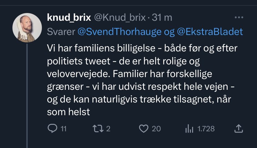 Edtwodth's tweet photo. Lad os nu bare være ærlige: medier som @EkstraBladet og @btdk er fuldstændig ligeglade med #felippa og hendes famile.
Tabloid eneste formål er at tjene så mange penge på sagen som mulig.
@Knud_brix @Holboell @KristofferMiles
#dkmedier #dkpol #mediestøtte https://t.co/xy7lRcYtYh