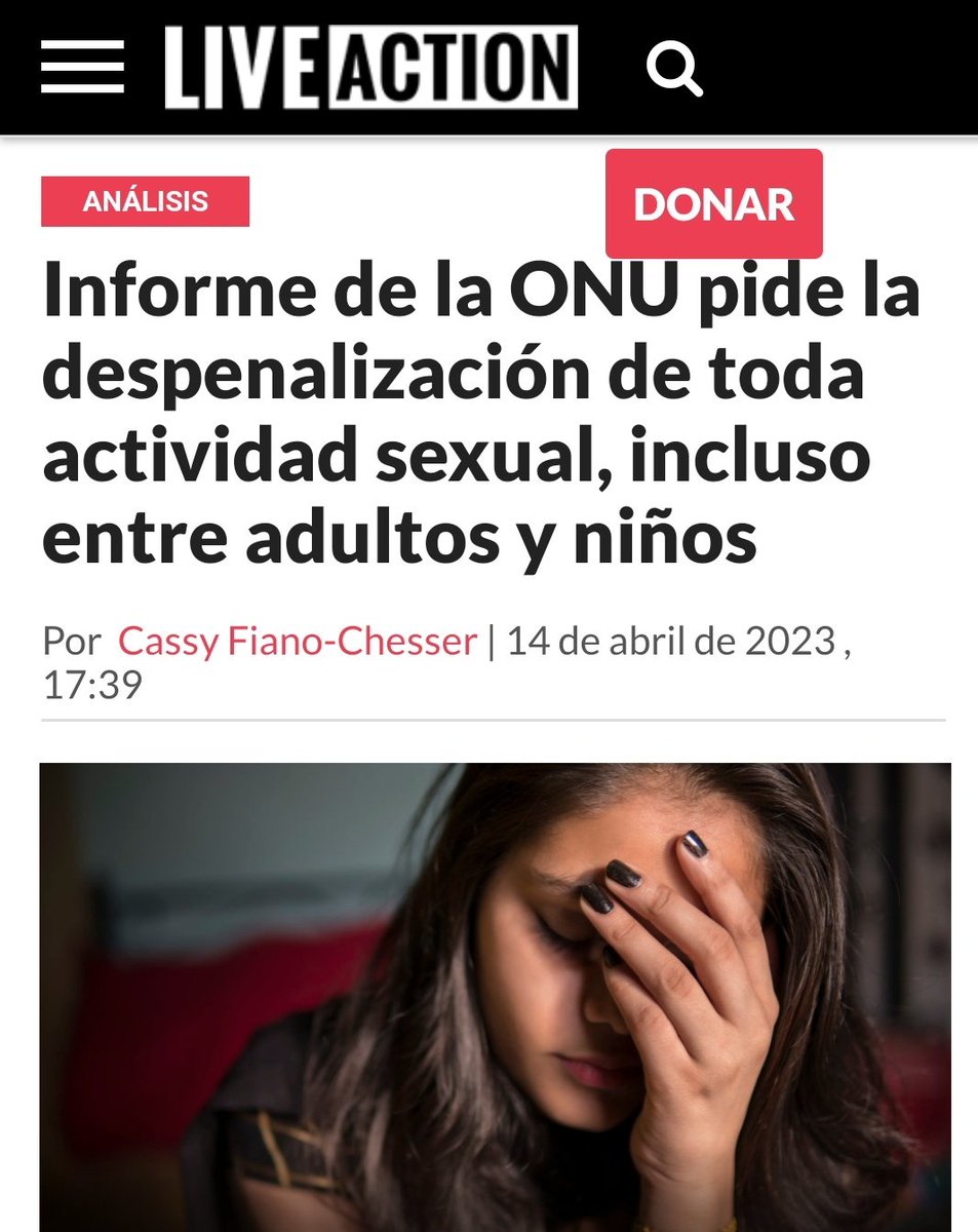 DANTE_eloficial's tweet image. Sondeo Tuitero 

Está de acuerdo con la ONU en despenalizar el sexo entre adultos y niños?

NO: 🔄
SÍ: ♥️
