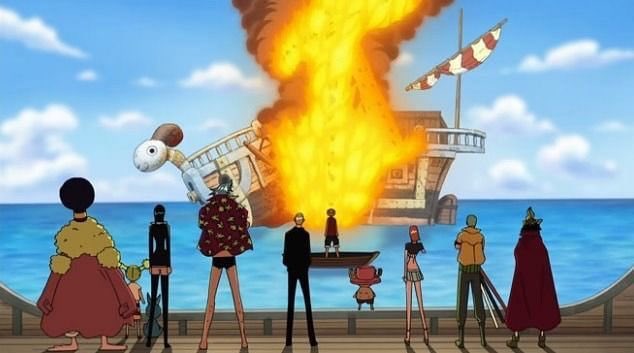 SanaFitzy's tweet photo. @UberFacts Cried real tears for Going Merry #ONEPIECE https://t.co/3MRPIXSEef