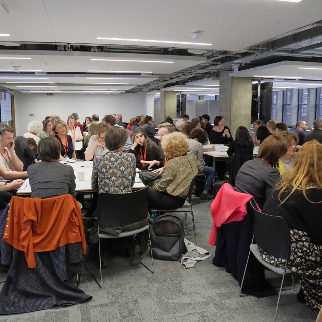 forarthistory's tweet photo. #ForArtHistory2023 #AAHAnnualConference
Huge thanks 🧡 to all who attended and participated in our first round table on the future of art history, part of the conference #ProfessionalProgramme. We are enormously grateful to all our presenters, facilitators and delegates 🙏 https://t.co/pCD10TBe4L