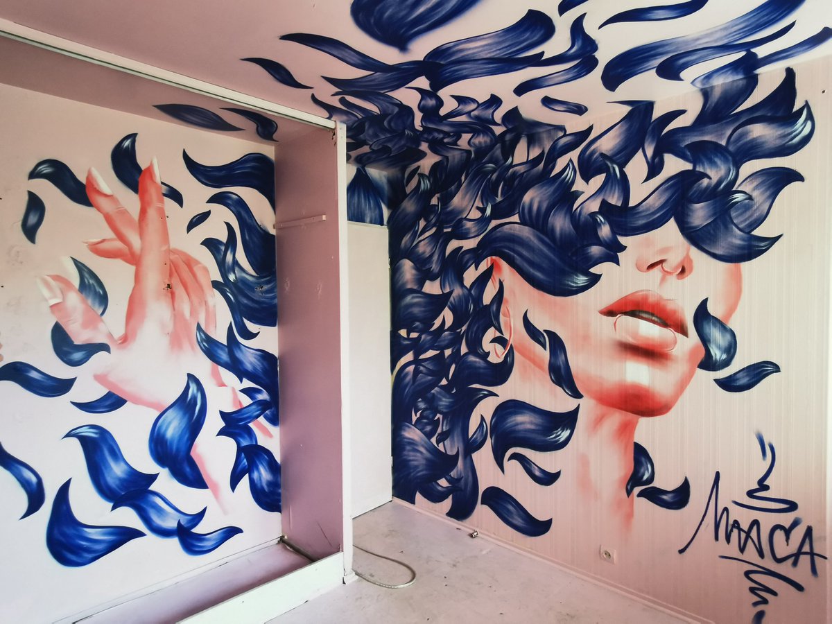 Little_Daf's tweet photo. Festival #PlanètePériphérique à #Paris20, Python-Duvernois. #Louyz, #Kaldea, #Maca, #Mathieu1976 et tellement d'autres 😍, #StreetArt https://t.co/3bbY5YfXXA