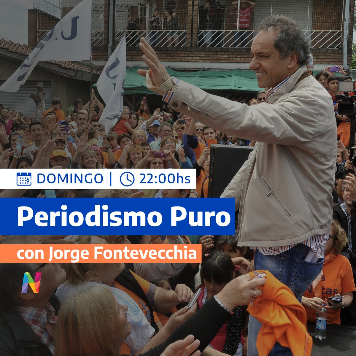 danielscioli's tweet photo. 📺 | Sobre todos los temas del presente y el futuro del país voy a estar conversando hoy, desde las 22hs, con @Fontevecchia por @CanalNetAr. 

Seguilo desde este link: https://t.co/k0Sha3u1OF https://t.co/UIAoxQcDj2