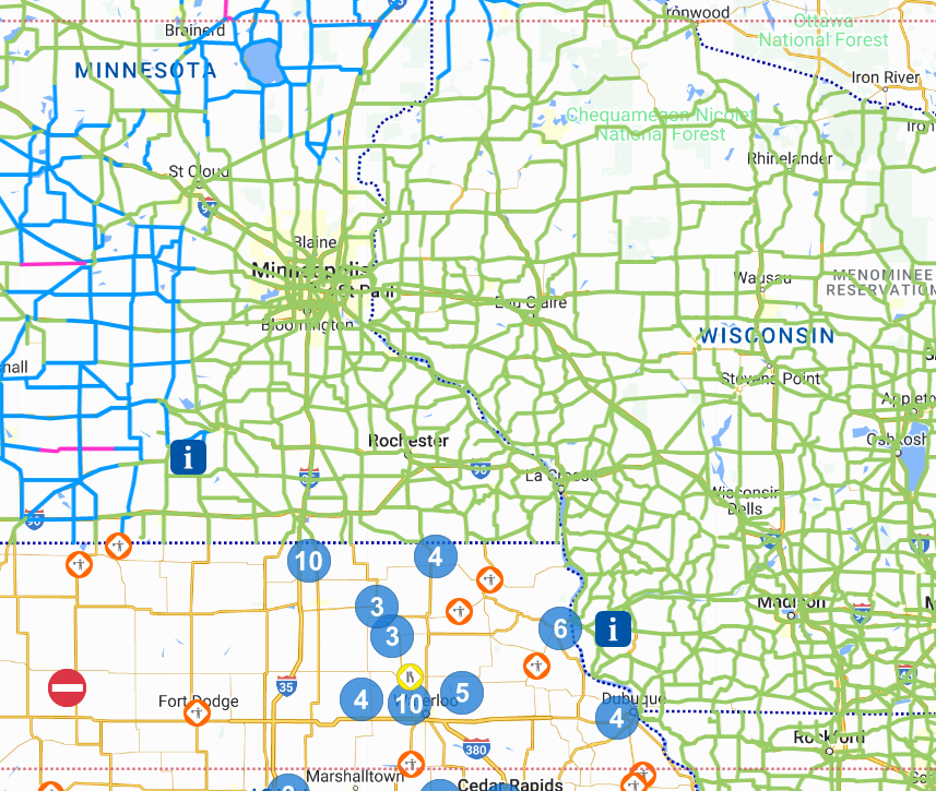 NWS La Crosse on Twitter "The rain has changed to snow at NWS La