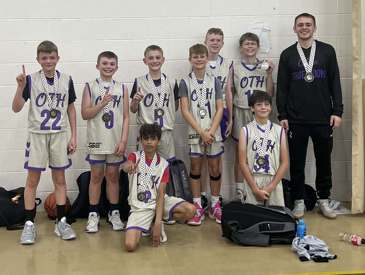 OhioTrueHoops's tweet photo. HUGE Sunday for the 29 group! Winning two games to come away with a Silver Bracket championship! 

Also congrats to Jaxson Sommers for being tournament MVP! Jackson had a great weekend rebounding the basketball, doing whatever the team needed and converting easy baskets. https://t.co/Z8YCpU11Sq