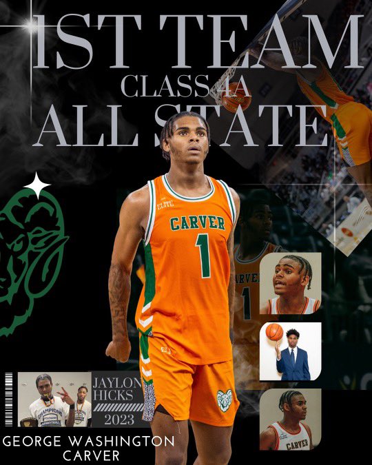 G.W. Carver Boys Basketball (@gwcbb) on Twitter photo Congratulations Jaylon Hicks ‘23 on being selected to the Class 4A All State First Team.
#WeUpNow
#RamTough
#WeAreCarver
#BuildYourLegacy Congratulations Jaylon Hicks ‘23 on being selected to the Class 4A All State First Team.
#WeUpNow
#RamTough
#WeAreCarver
#BuildYourLegacy