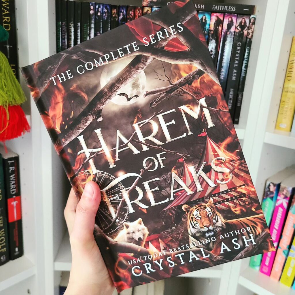 This thicc beauty is back in stock for signed copies! Hardcover edition of Harem of Freaks. 🔥🐉🐺🐯

Grab yours: ift.tt/XciMq1A

#signedbooks #signedhardcovers #paranormalromance #shifterromance #kindleunlimitedromance #whychooseromance #rever… instagr.am/p/CrGpqGVL5aj/