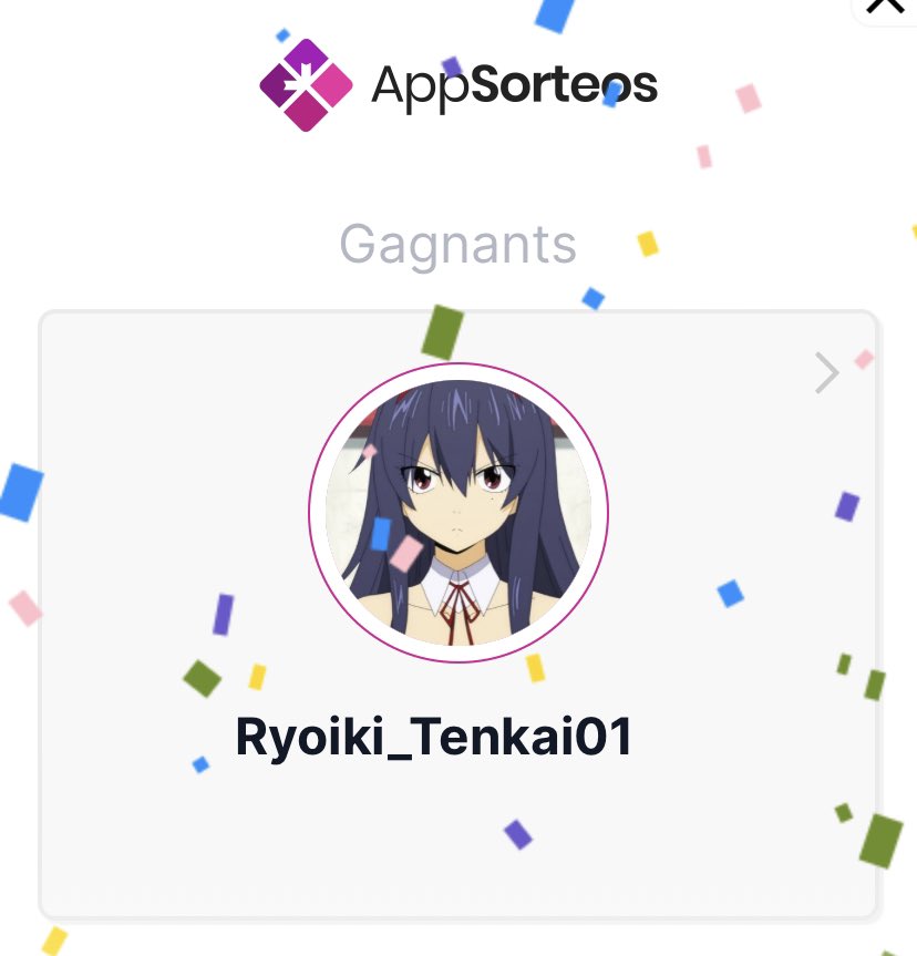 edenszero_fr's tweet photo. Félicitations à @Ryoiki_Tenkai01 ! Je t’attend en message privé ✅
Merci à tous pour votre participation 🤩 https://t.co/gQK4cyWWdm