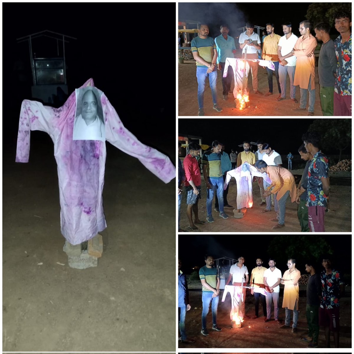 कांग्रेस नेता गोविंद सिंह द्वारा जनजातिय गौरव व नारी शक्ति की प्रतीक रानी कमलापति पर अशोभनीय टिप्पणी के विरोध में भाजयुमो द्वारा आज भाजयुमो मण्डल शाहपुर में गोविन्द सिंह का पुतला दहन कर विरोध दर्ज़ किया।
यह जनजातिय समाज व नारीशक्ति का अपमान है। 
<a href="/vaibhavpawarmp/">Vaibhav Pawar</a> <a href="/BJYMREWA/">BJYM REWA</a>