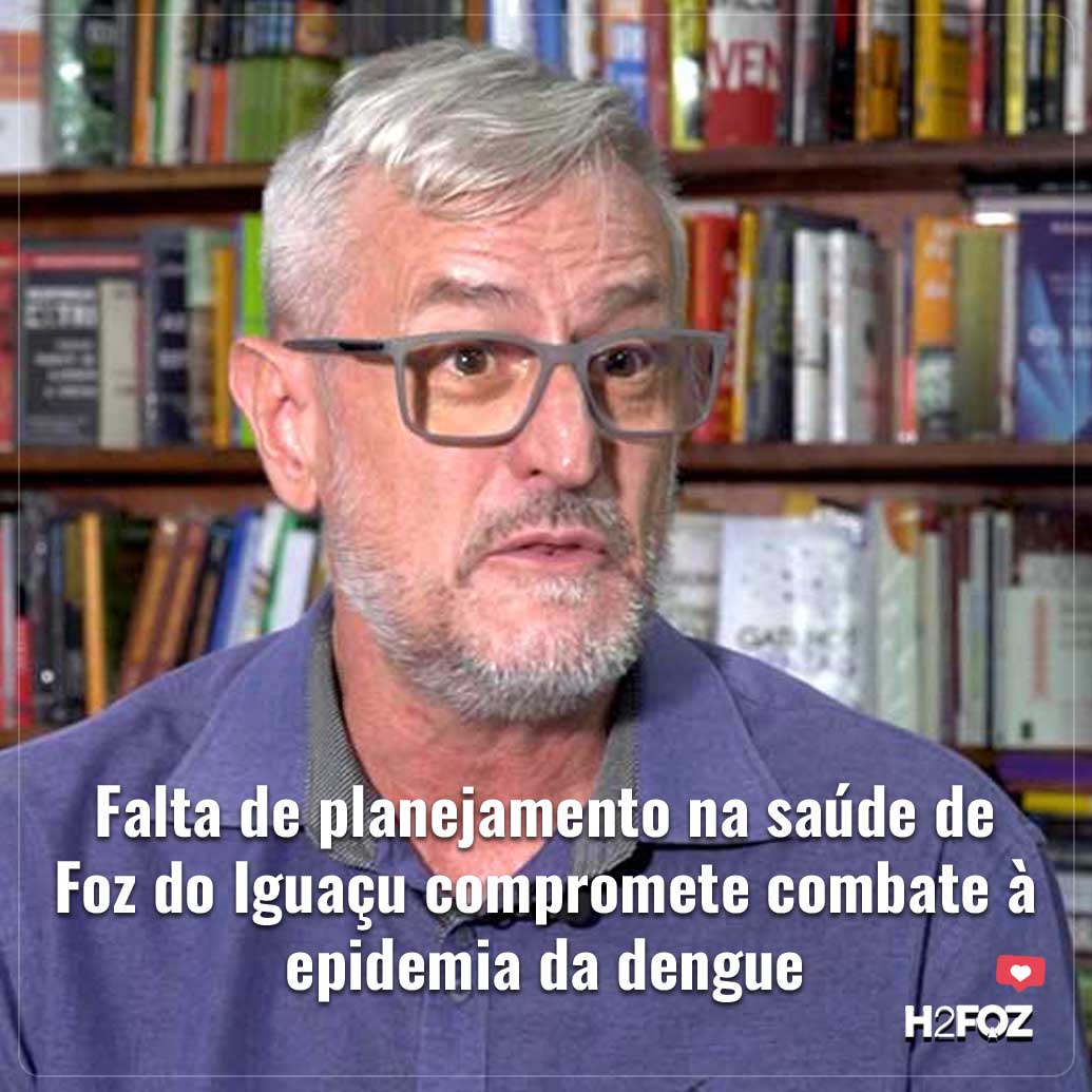 H2FOZ's tweet photo. Falta de planejamento na saúde de Foz do Iguaçu compromete combate à epidemia da dengue

Professor do curso de Saúde Coletiva da Unila, Walfrido Svoboda avalia que é preciso ter profissionais de vários setores trabalhando em conjunto para vencer a doença.

https://t.co/3WLB93l3J9 https://t.co/QVpxEM2t89