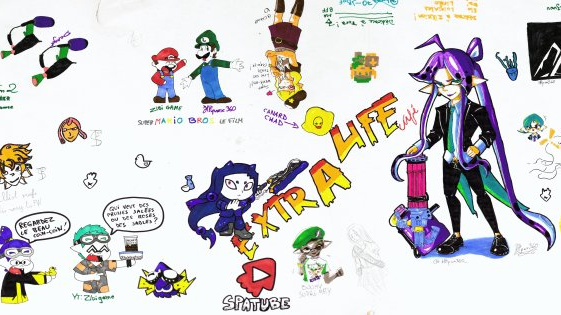 eSportBrosTV's tweet photo. 🧑‍🎨 Voici la fresque de Fullwipe 2023 ! 🤩

Bravo à tous les calamartistes qui ont participé ! N'hésitez pas à montrer vos contributions 🎨

🖌️ Merci à @Rea_Pyon pour son aide et à @TimoClaeys pour la version numérique 📸

🖼️ Voir la fresque ⬇️
https://t.co/xROa8qxAKS

#Fullwipe https://t.co/GWuqTEqU5Z
