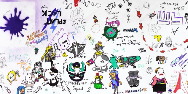 eSportBrosTV's tweet photo. 🧑‍🎨 Voici la fresque de Fullwipe 2023 ! 🤩

Bravo à tous les calamartistes qui ont participé ! N'hésitez pas à montrer vos contributions 🎨

🖌️ Merci à @Rea_Pyon pour son aide et à @TimoClaeys pour la version numérique 📸

🖼️ Voir la fresque ⬇️
https://t.co/xROa8qxAKS

#Fullwipe https://t.co/GWuqTEqU5Z