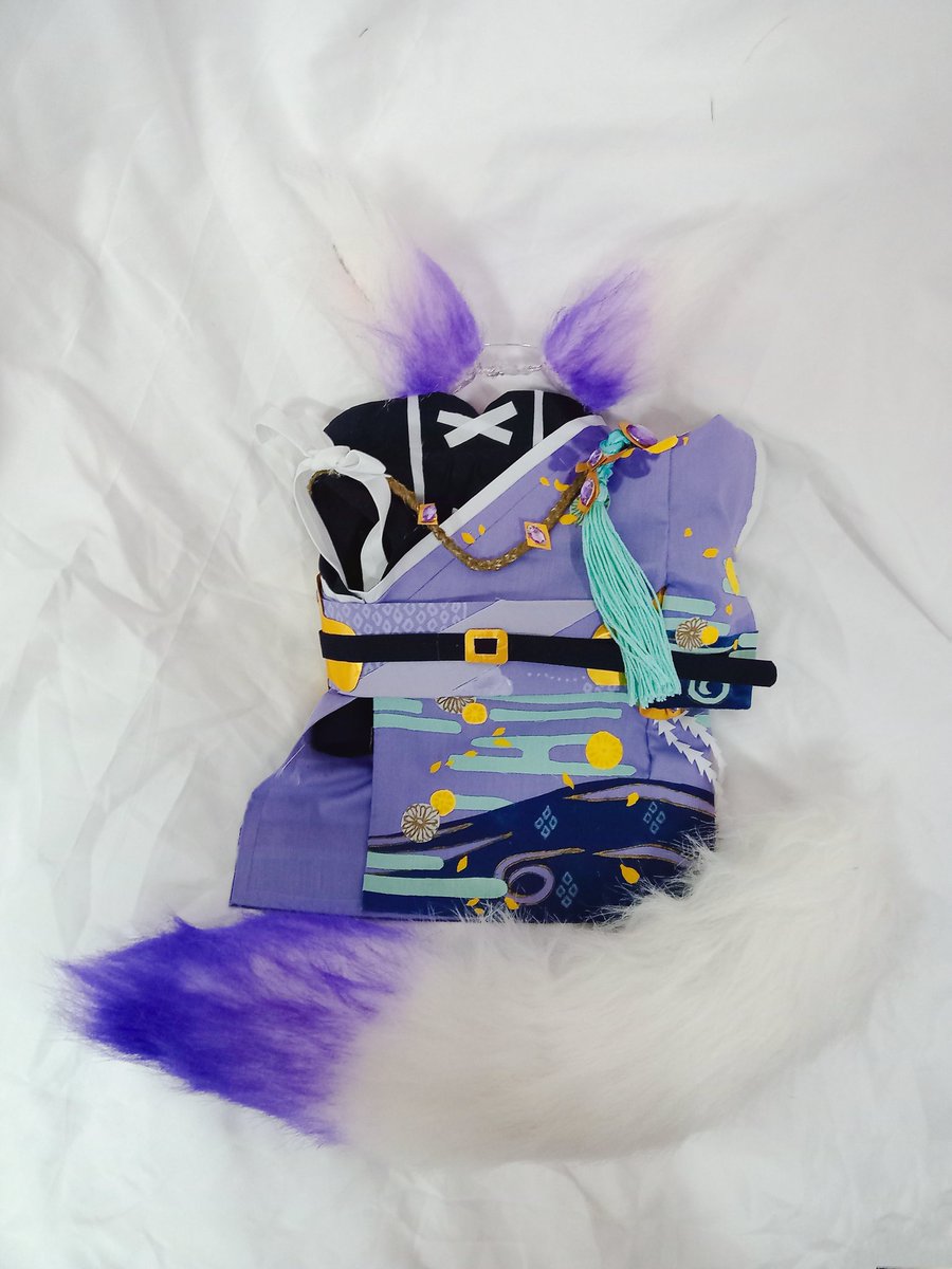 Emperor_Rabbit2's tweet photo. #nucarnivalfanart    #NUカーニバル #NU카니발 #新世界狂歡 #玖夜

呵呵……今後還能變出什麼新花樣來取悅我呢？我會『非常』期待的喔

★★★★★

其實有做狐狸耳
但是發現上去之後太違和
所以就沒上了😞
早知道就做SR版本
八雲會改成SR版本！ https://t.co/fmaxCXi2Np