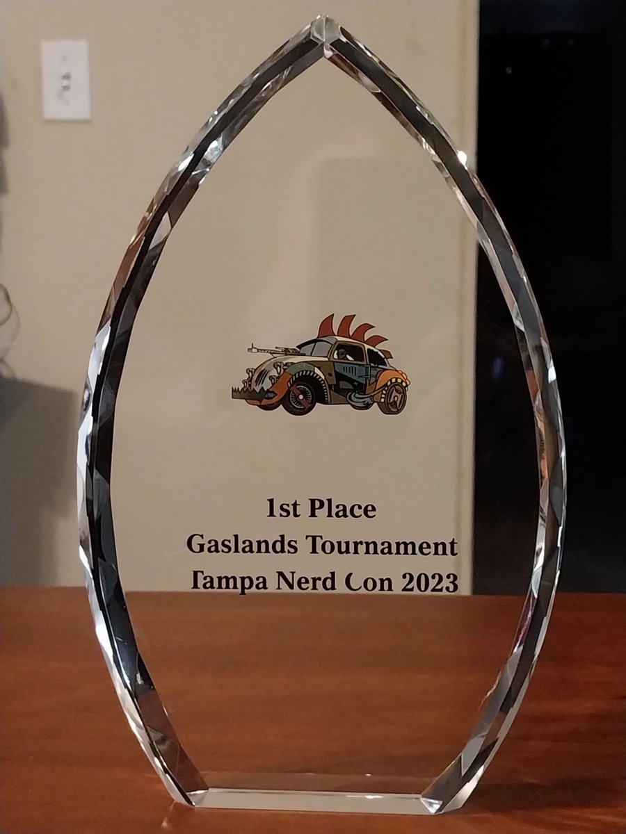 TampaNerdCon's tweet photo. We have started to receive the Trophies for this years Tampa Nerd Con. Take a look and let us know what you think. https://t.co/CDkXIXttFu