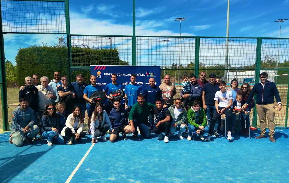 📸 Us compartim les fotos dels guanyadors i finalistes de l’OPEN de la <a href="/FCatalanaPadel/">FCP - Federació Catalana de Pàdel</a> 

🎾Final de 1era masculí i femení:

🏆<a href="/kuku110/">Arnau Cucurull</a> <a href="/Tondoak/">Sergi Tondo</a> 
🥈Oriol Pares i Adrià Magrinyà

🥈Dalia Acosta

🎾Consolació:

🏆Marc Valverde i Yeray Castilla

👏🏻Enhorabona a tots els participants!