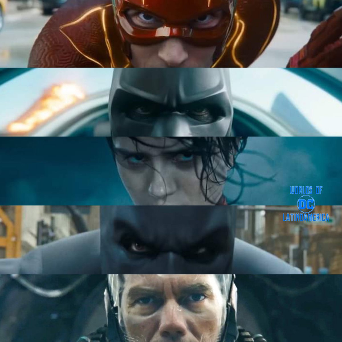 WorldsOfDC_'s tweet photo. ¿Qué dicen las miradas de los protagonistas de #TheFlash?

Se ha anunciado que el 25 de abril será liberado un nuevo trailer. Todos atentos.

#Flash #Batman #Supergirl #Zod #EzraMiller #MichaelKeaton #SashaCalle #BenAffleck #MichaelShannon https://t.co/klMowv8J1b