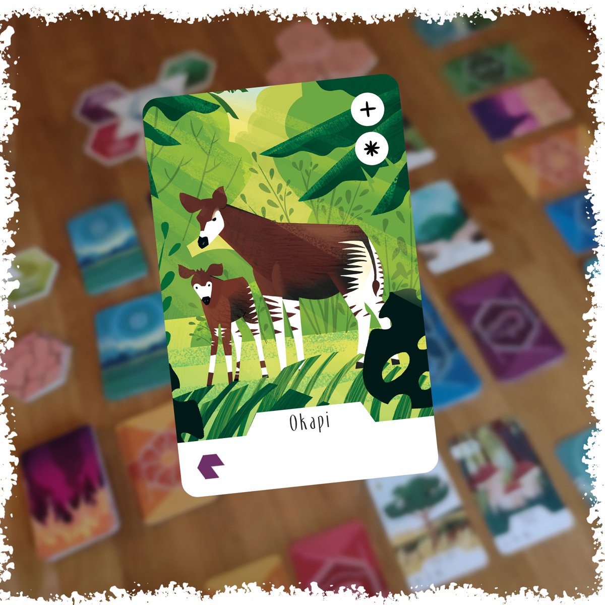 WeCanPlay3's tweet photo. Three days left of Ecosfera on Kickstarter!! so we're really in the home stretch! 🔥 

And we are glad to show you a new illustration, the Okapi!  

You still have time to join! 💚👉https://t.co/A1hqHKWSSV #ecosfera #kickstarter #boardgames #bgg https://t.co/77SC38uVA2