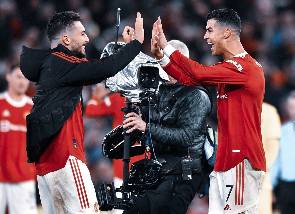 CristianoXtra on X: "Alex Telles: "Playing with Cristiano Ronaldo is something special. It's a career moment for any player, I think nothing happens by chance. I learned a lot from him, we