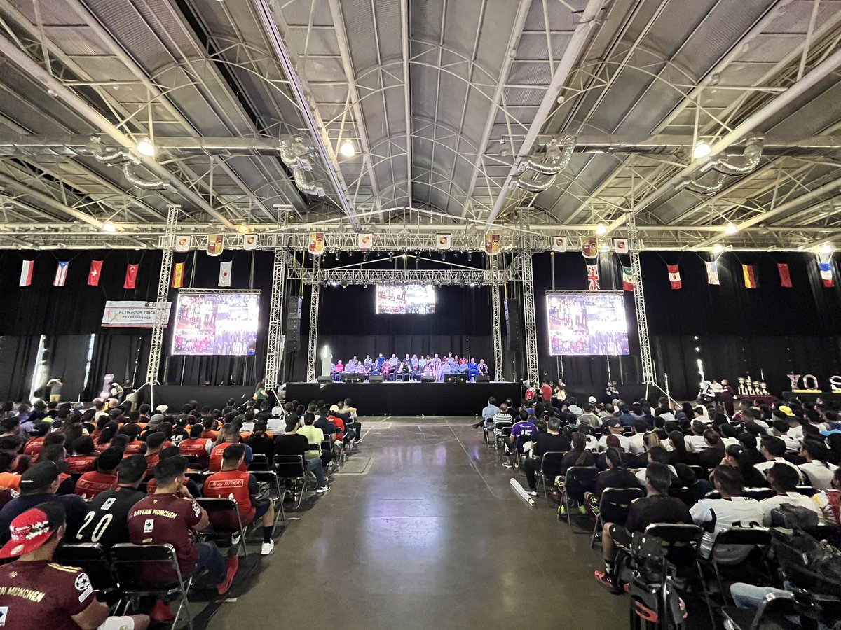 XXVI Juegos Deportivos <a href="/SITIMM_CTM/">SITIMM</a>. ⚽️🏀

Mucho éxito a todas las empresas, sus equipos y más de 4,500 participantes, espero que sigan las reglas, respeten a sus oponentes, a las autoridades y que ganen los mejores. 👍

¡A divertirse!. 😃