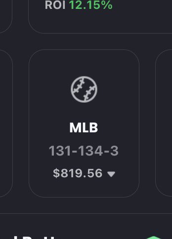 beatthesteam's tweet photo. π Degens, unite! Fresh off a successful #Ufc night, I'm back & ready to fire some degen bets on MLB and NBA! πβΎοΈ Fade or follow, ride or die! #SportsBetting #MLB #NBA #TeamSteam #SweatTank
Iβm stuck in MLB- Full transparency. https://t.co/KslCRMHqCn