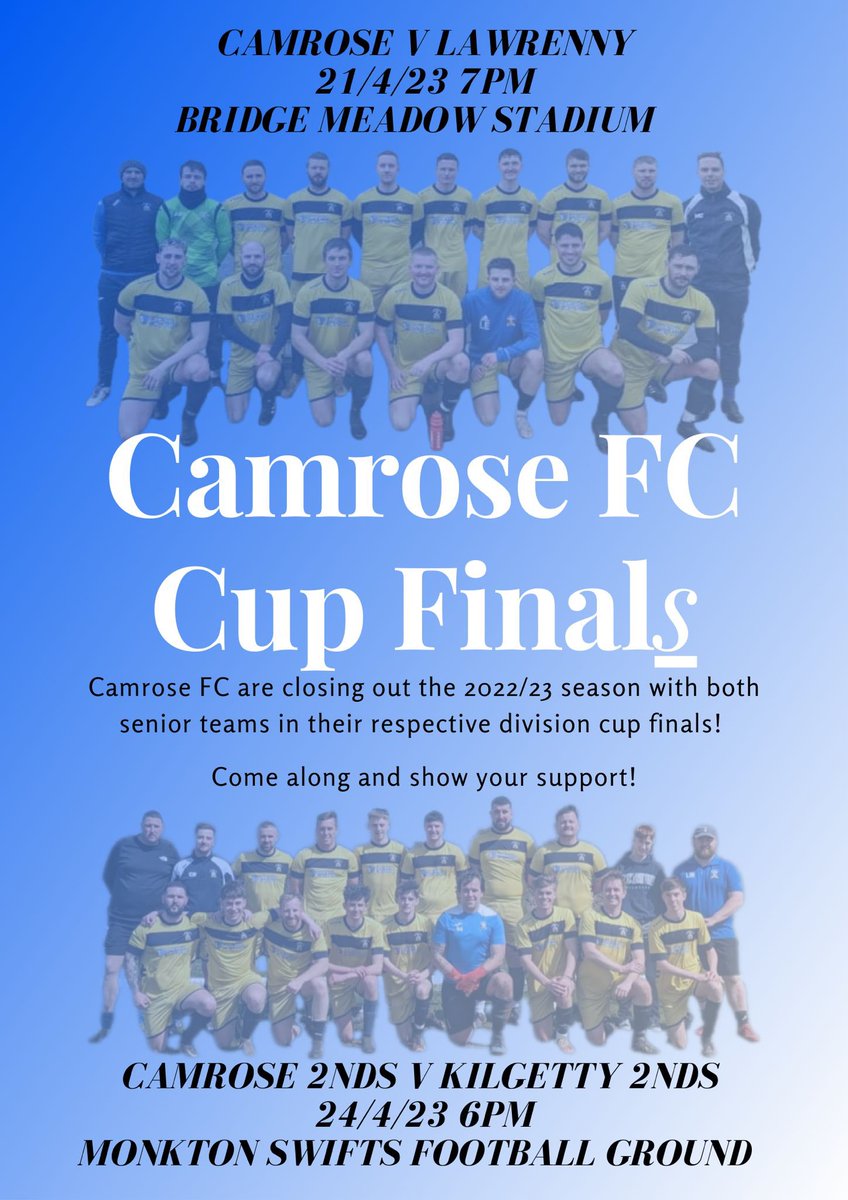 Camrose AFC tweet media