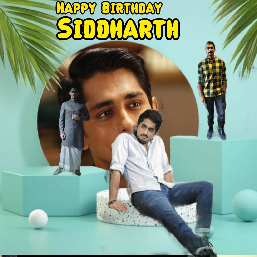 Vasathakumar19's tweet photo. Happy Birthday Siddharth
#vasanthakumarraman
#HBDSiddharth
#Siddharth https://t.co/YFq0WZv9iT