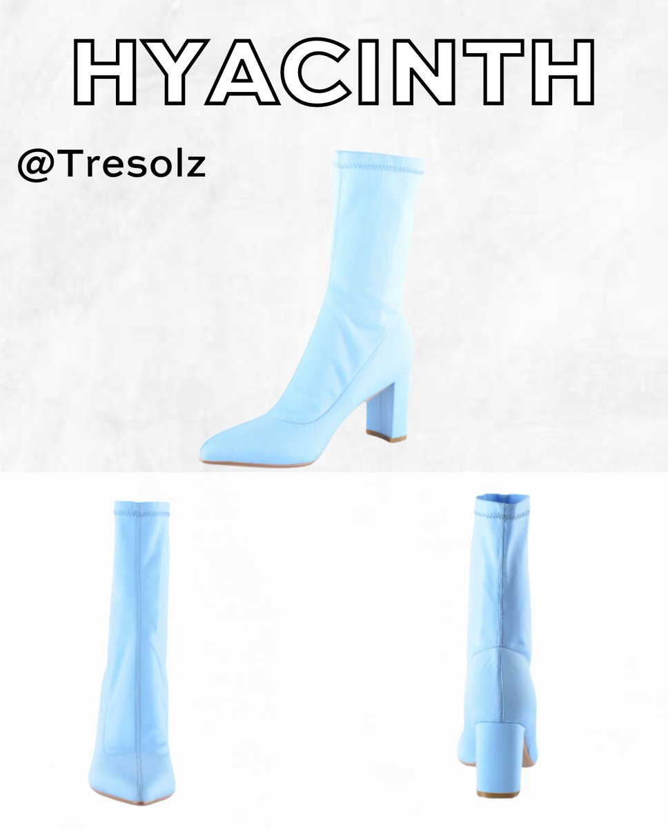 Step into comfort and style with our Hyacinth booties! Made from material that stretches as you slip them on, these booties are the epitome of softness and comfort! Only at Tresolz.com

#sockbooties #blue #size15 #largesizeboots #Size14 #tallgirl #longlegs #blackowned