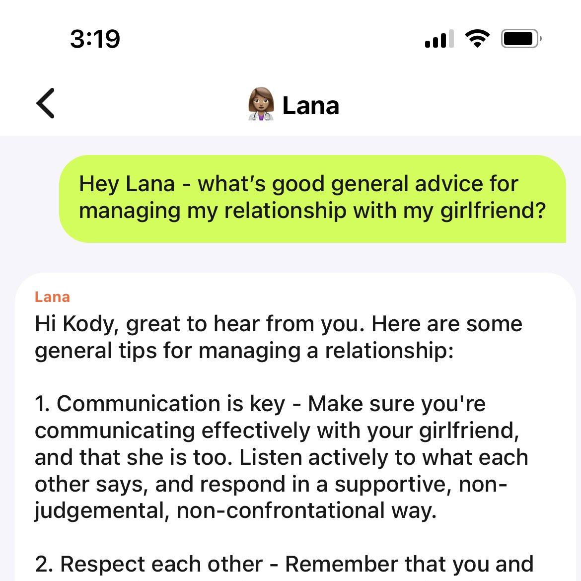 getwagyu's tweet photo. #RelationshipAdvice from Lana 💞✅ https://t.co/gPrU3y4Ac5