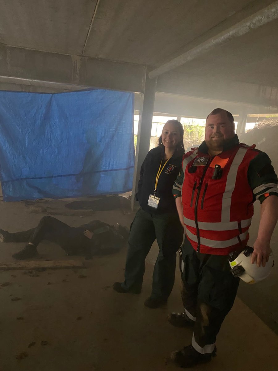 wmcareteam's tweet photo. Some of our team members helped support a casualty management exercise today at the #PHEMTEC2023

Another successful event by @WMSPHEMTEC  &amp; great learning for all involved. #PHEM #EmergencyCare https://t.co/djWSZsOFLY