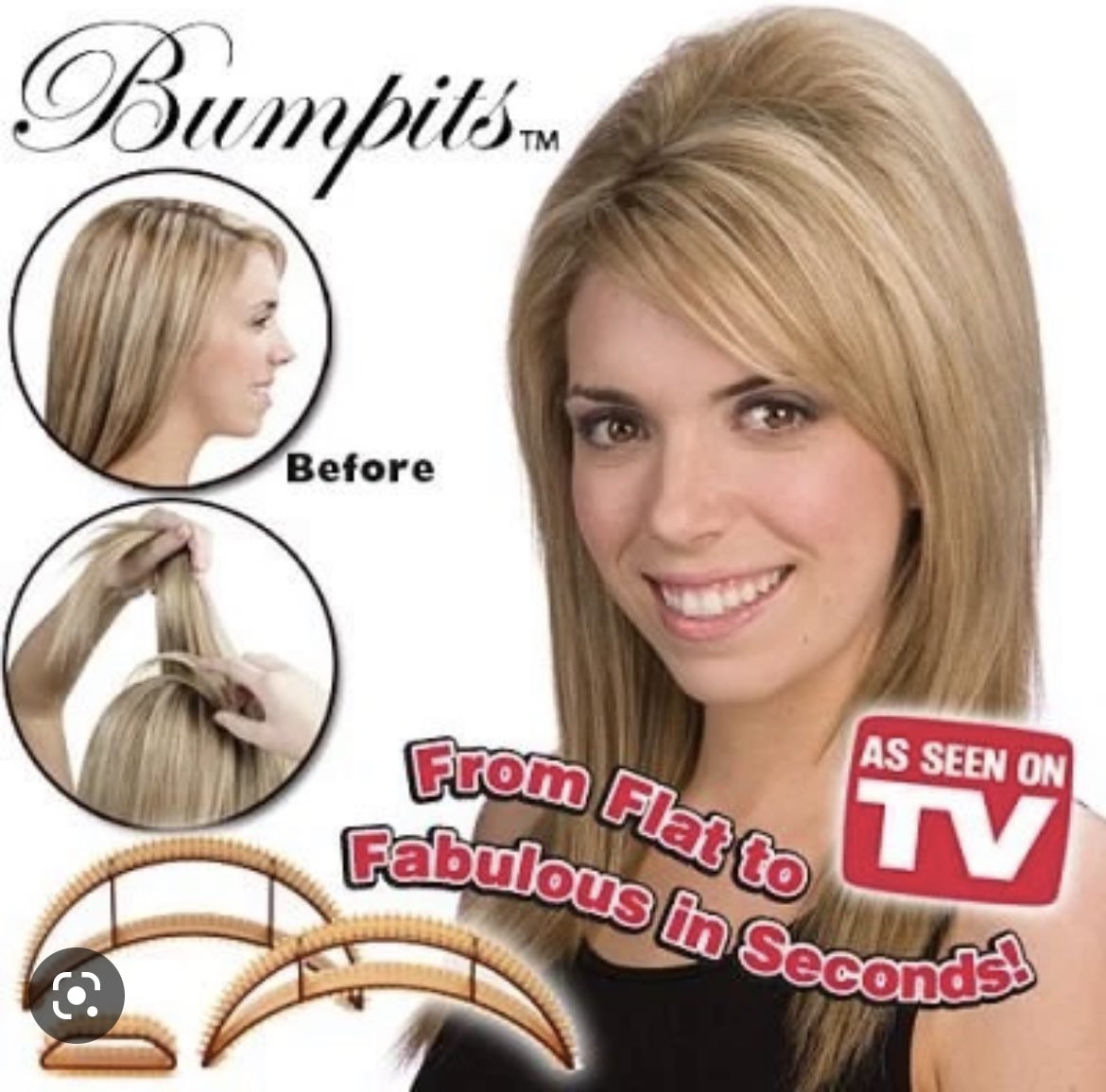 Dreadful4Tymes's tweet photo. I’m begging white women to bring back the Bumpit >>>> YALL WAS EATING !!!!! https://t.co/SlB1ReHPgb