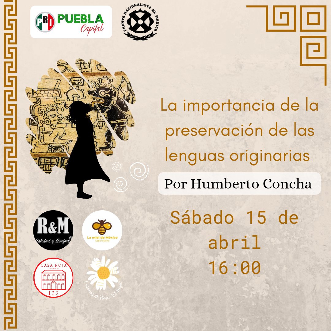 SergioArmaniC's tweet photo. En 1930 los hablantes de lenguas originarias constituían el 16% de la población, para 2020 estos se habían reducido a tan solo el 6%.

Este es uno de los datos que aprendimos en nuestra ponencia de ayer #LinajePRImigenio #CasaRoja122 @PRIPueblaCapi https://t.co/7haVkEMHjD