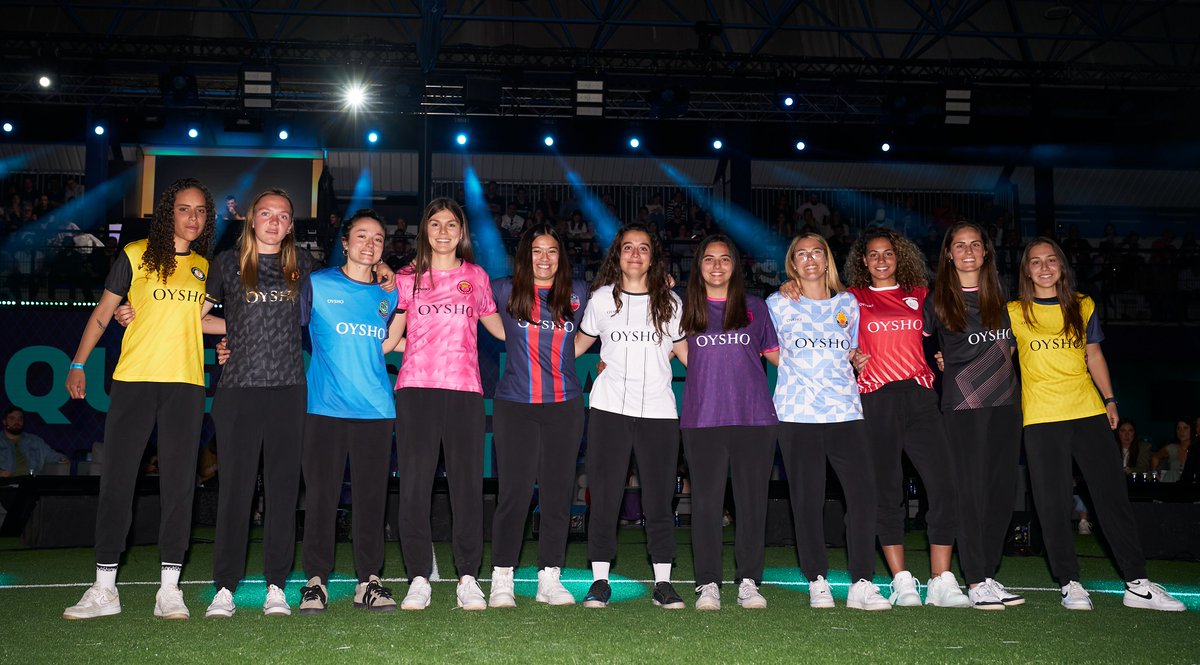 QueensLeague's tweet photo. Ellas son el pick 1 de cada equipo. 
Historia de la Queens League Oysho 👑⚽️ https://t.co/fmcESRRvsp