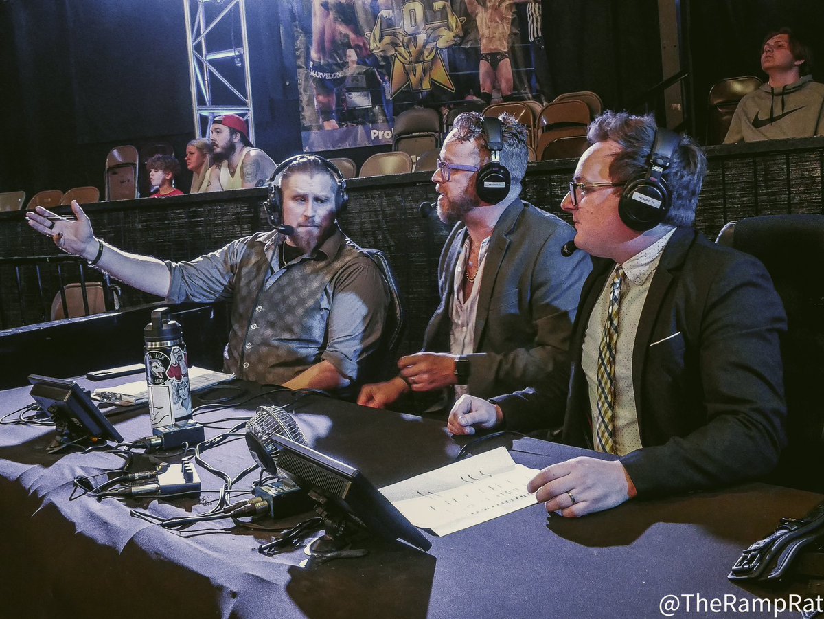 GdlssHthn's tweet photo. #OVW @ovwwrestling #OVWLive 

#CommentaryCrew - Thank you for all you do!
@BryanKennison @JoshAshcraft  @DancinStevieJ https://t.co/uXrJ8YiqNB