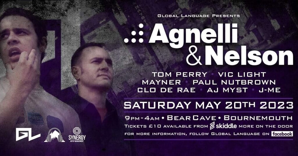 HelloTrance's tweet image. Saturday 20th May 2023

Global Language presents Agnelli &amp;amp; Nelson

Agnelli &amp;amp; Nelson are responsible for classic trance bangers like ‘El Nino’ ‘Everyday’ and ‘Holding On To Nothing’ with the hair raising vocals from Audrey Gallagher! 

In May 2023, they c… ift.tt/F3gLiQK