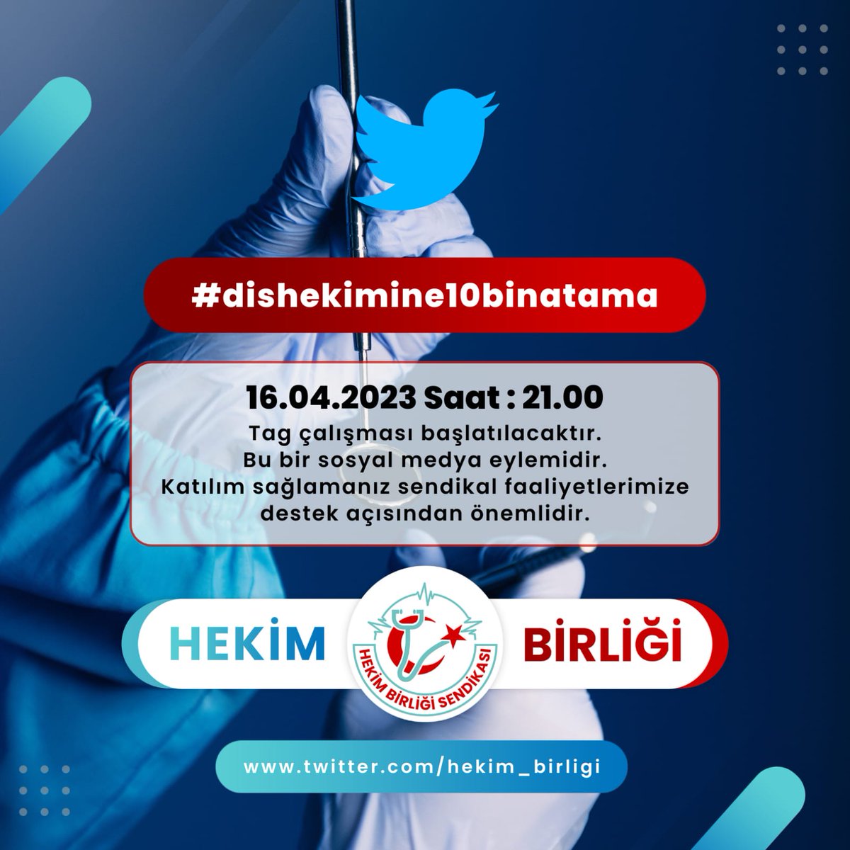 hekim_birligi's tweet photo. Deprem bölgesinde muayenehanesi yıkılmış dişhekimleri ile yeni mezun olan dişhekimlerimiz kamuda istihdam edilmeli, kamu dişhekimliğinin yükü bölüştürümelidir.Taleplerimiz doğrultusunda yapılacak düzenlemeler ile kamuda dişhekimleri hakkıyla görev yapabilir.#dishekimine10binatama https://t.co/IEtKnD2EpS