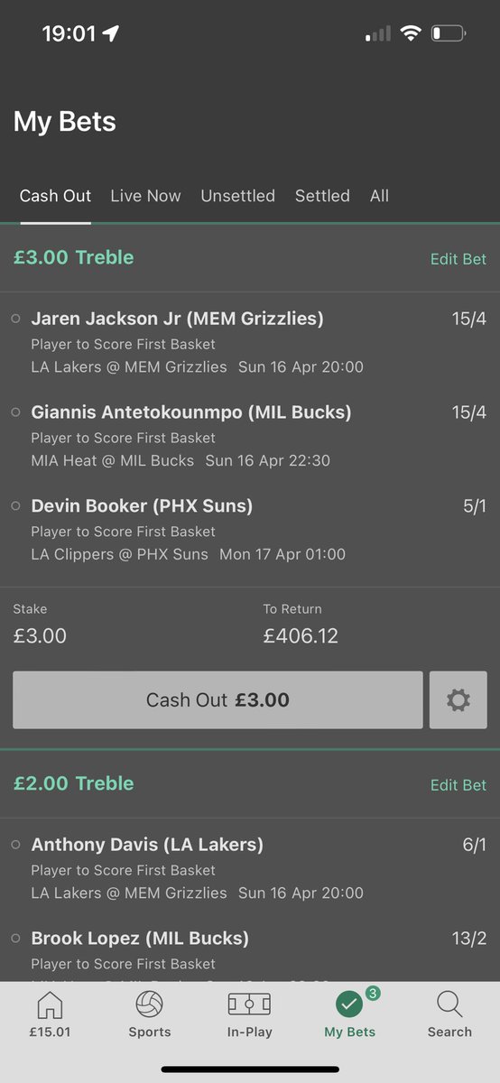 MrHoopsNBA's tweet photo. Part 1🚨 

Have a multitude of bets for you guys today, carefully curated by myself and my buddy @JohnnyMasterTip 

Have a really good feeling about tonight, lets have a good one fellas!🔥

#MrHoops https://t.co/ucWeMCgIAH