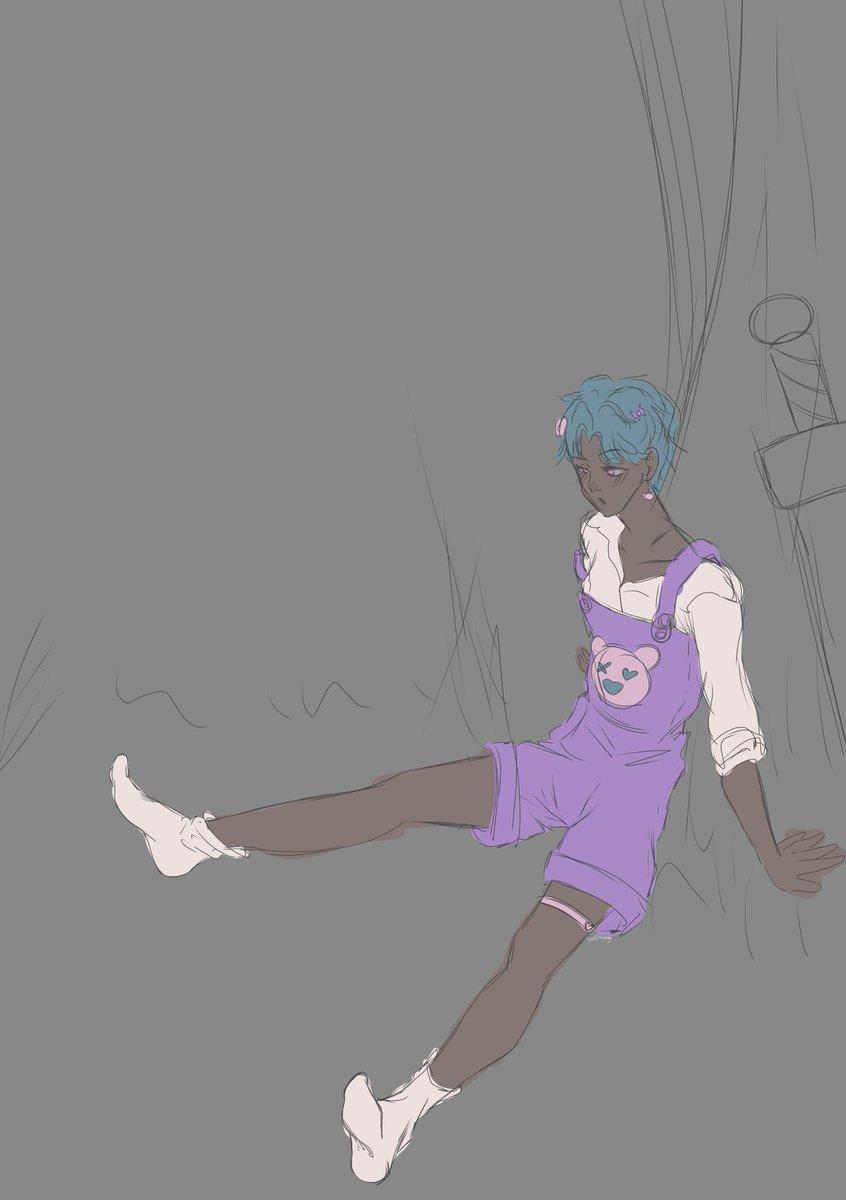 uyusagi's tweet image. Wip for a challenge on Tiktok