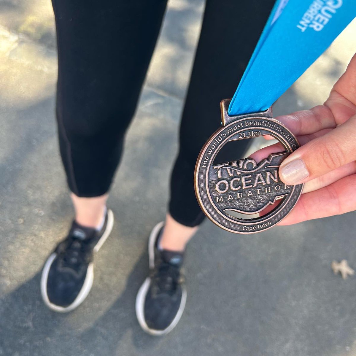 RayniqueM's tweet image. What an experience! •🏃🏼‍♀️💙🙏🏼

Bagged my first 21km - The @2OceansMarathon .🙂

#TTOM2023 #ConquerTheCurrent