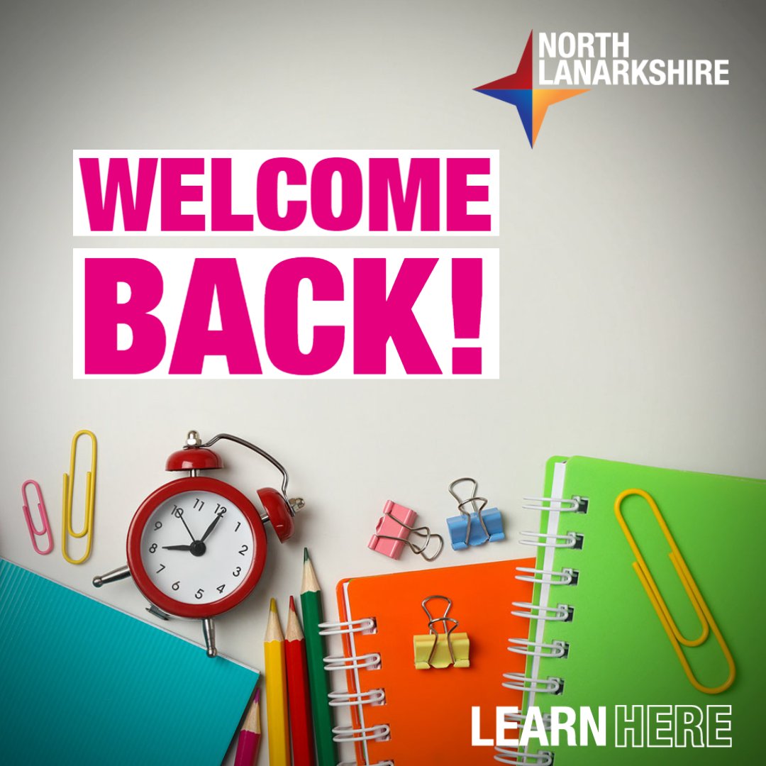 We hope everyone had a relaxed and enjoyable spring holiday. We're looking forward to welcoming back pupils and all school, nursery, ASN and family learning centre staff tomorrow for the new term.