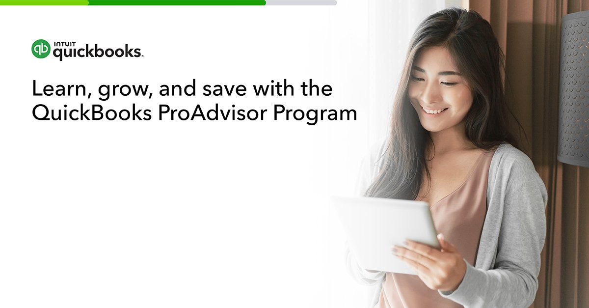 IntuitAcctsCA's tweet photo. Listed on the Find-a-ProAdvisor directory, access to more resources to run your firm, and free training. These are just a few perks that QuickBooks ProAdvisor's enjoy. Learn how you can learn, grow, and save today: https://t.co/IhGtLS7od5
#QuickBooksOnline #QuickBooksProAdvisor https://t.co/WJ8hQFNlcc