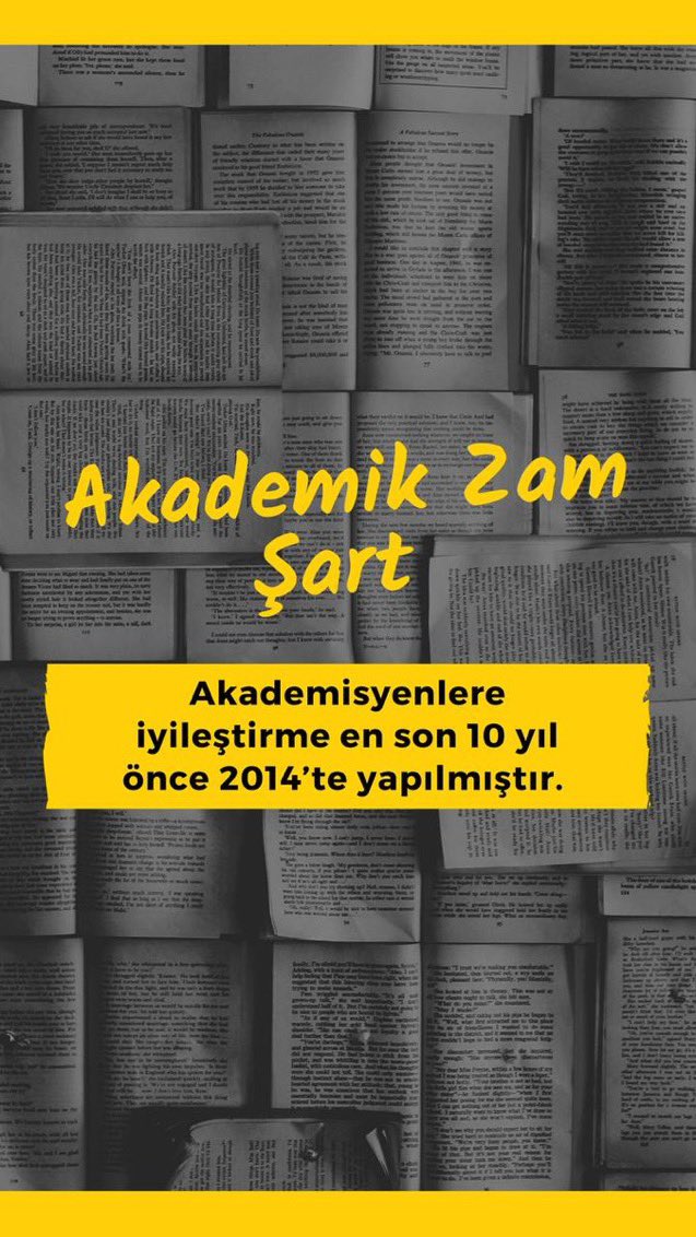 Akademisyenler olarak özlük haklarımızı ve uzun zaman önce yapılması gereken maaş düzenlenmesini talep ediyoruz. #akademikZamElzem #AkademisyenlerGecinemiyor #akademikZam 
<a href="/RTErdogan/">Recep Tayyip Erdoğan</a> <a href="/erolozvar/">Erol Özvar</a> <a href="/VahdetOzkocak/">Vahdet ÖZKOÇAK</a> <a href="/ogesendika/">ÖGESEN</a> <a href="/istatistikvean1/">AkademikLink</a> <a href="/ProfDemirtas/">Özgür Demirtaş</a> <a href="/ykalitekurulu/">Yükseköğretim Kalite Kurulu (YÖKAK)</a> #Coachella