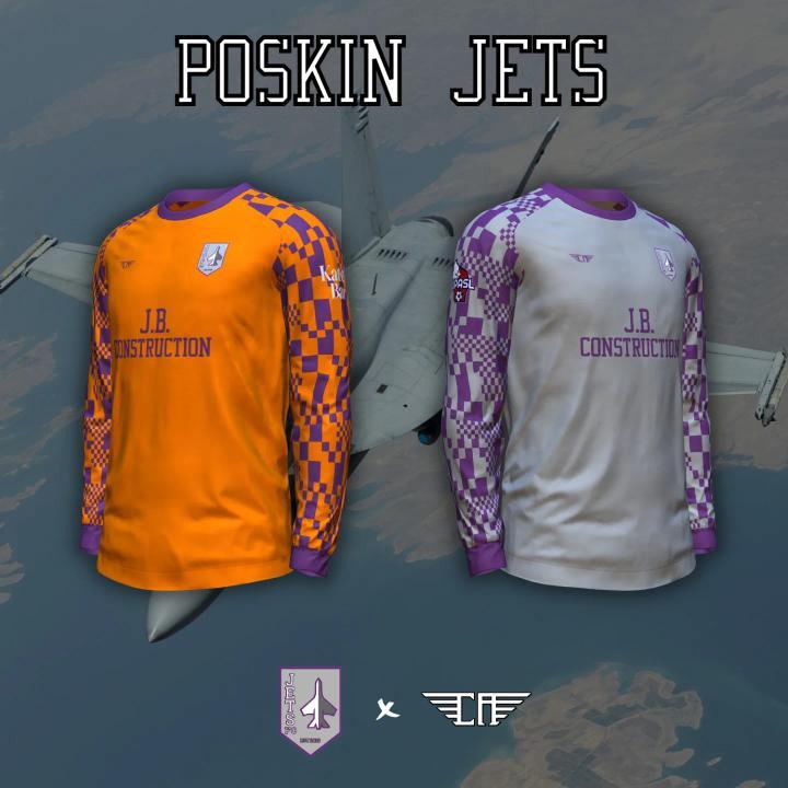 PoskinJetsFC's tweet photo. We are beyond excited to announce a new partnership with Custom Athletics USA!

They have been excellent every step of the way, and now we have these stunning kits to show for it! Time to take the field in style! 😎

#JETSFC #FlightClub #CustomAthletics https://t.co/8oqnwV6ML3