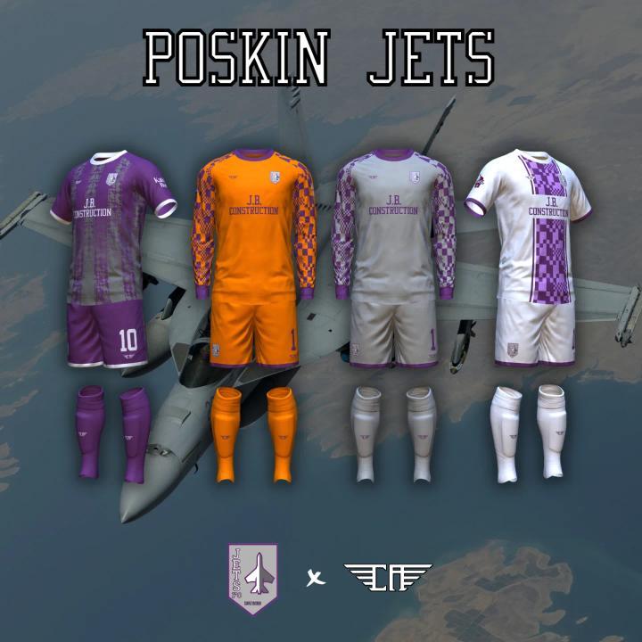 PoskinJetsFC's tweet photo. We are beyond excited to announce a new partnership with Custom Athletics USA!

They have been excellent every step of the way, and now we have these stunning kits to show for it! Time to take the field in style! 😎

#JETSFC #FlightClub #CustomAthletics https://t.co/8oqnwV6ML3