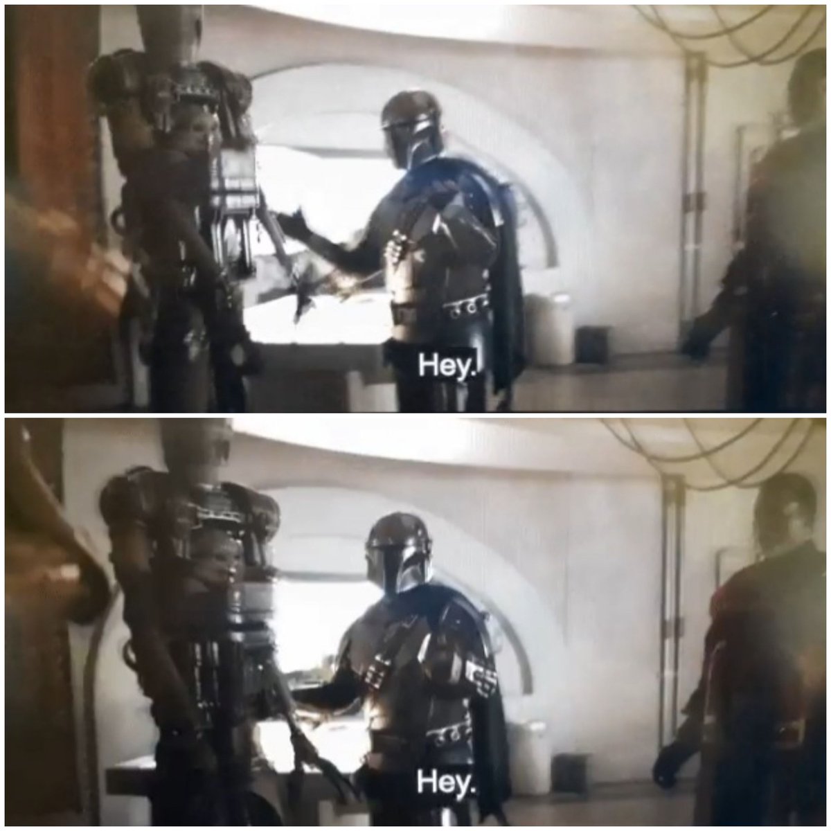 gar_serim's tweet image. Actual footage of a frustrated dad 😩🤷🏼‍♂️
#TheMandalorian #DinDjarin #chapter23 #StarWars