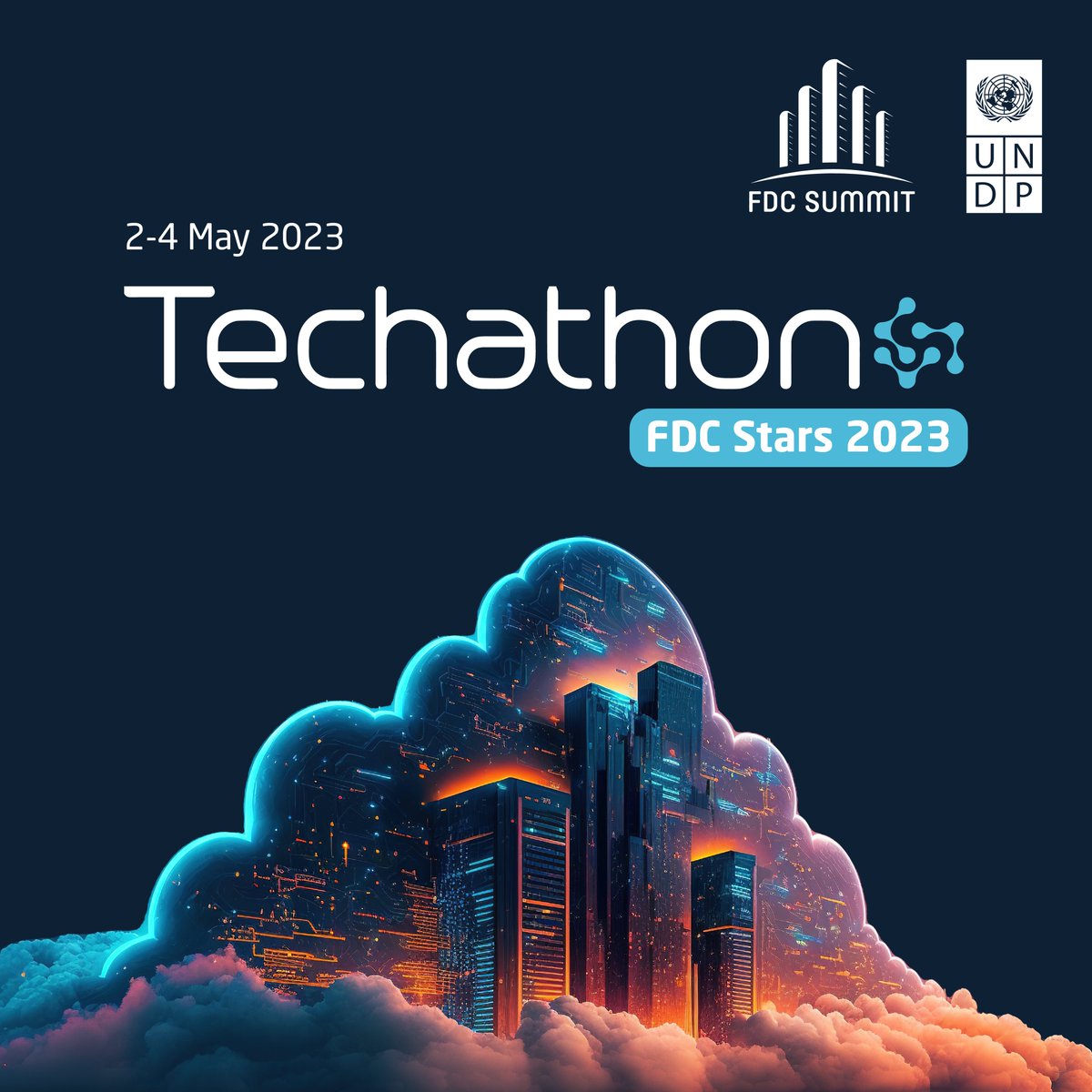UNDPEgypt's tweet photo. Are you an Egyptian registered #startup in #ICT with specialized technical team?
You can participate in #FDCTechathon on 2-4 May2023. Apply now via https://t.co/qvOAn0e5UU before 27 Apr2023
#FDC Stars #Techathon organized by MCS & @UNDPEgypt. #AI #BigData #CyberSecurity #inno4dev https://t.co/OeZaY1kOZG