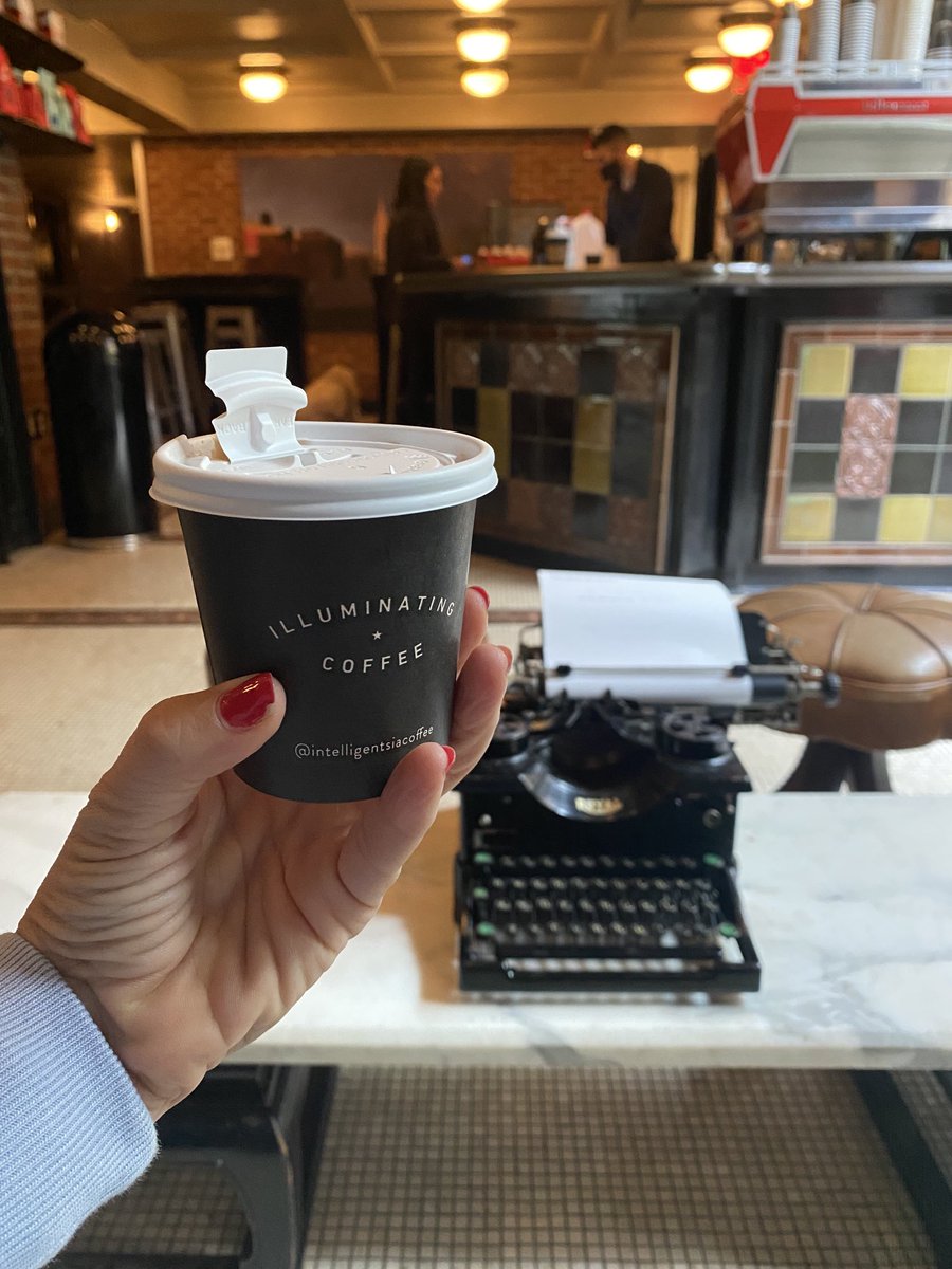 PinkTaxiRunner's tweet photo. One of the best coffees I know. #intelligentsia #highlinehotel https://t.co/NbEazPORcn