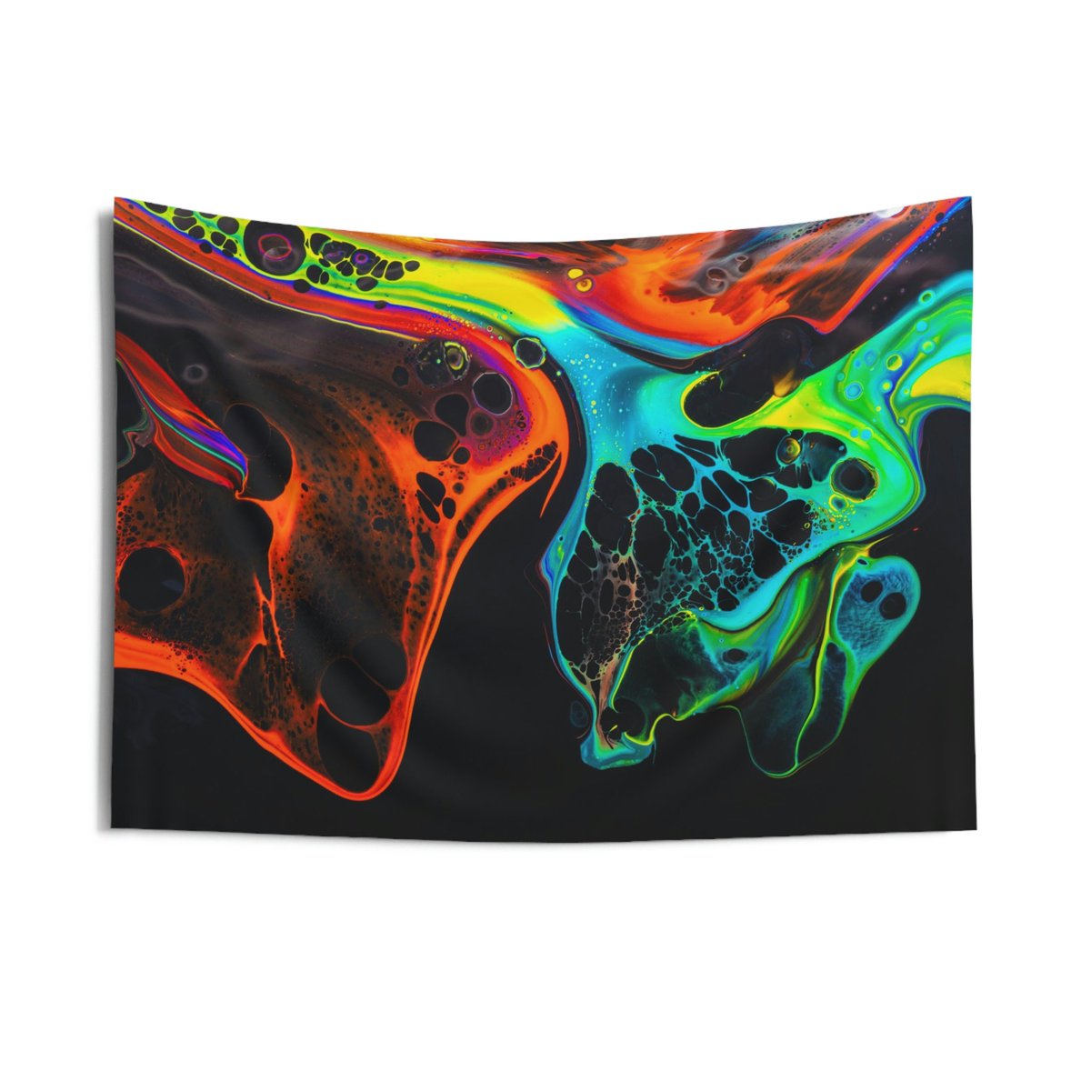 Psychedelic Trippy Hippy Indoor Wall Tapestry, Wall Decor, Wall Office Dorm Art etsy.me/41cAQSh #walltapestry #polyester #trippy #trippytapestry #homedecor #wallart #collegestudent #psychedelic #psychedelia