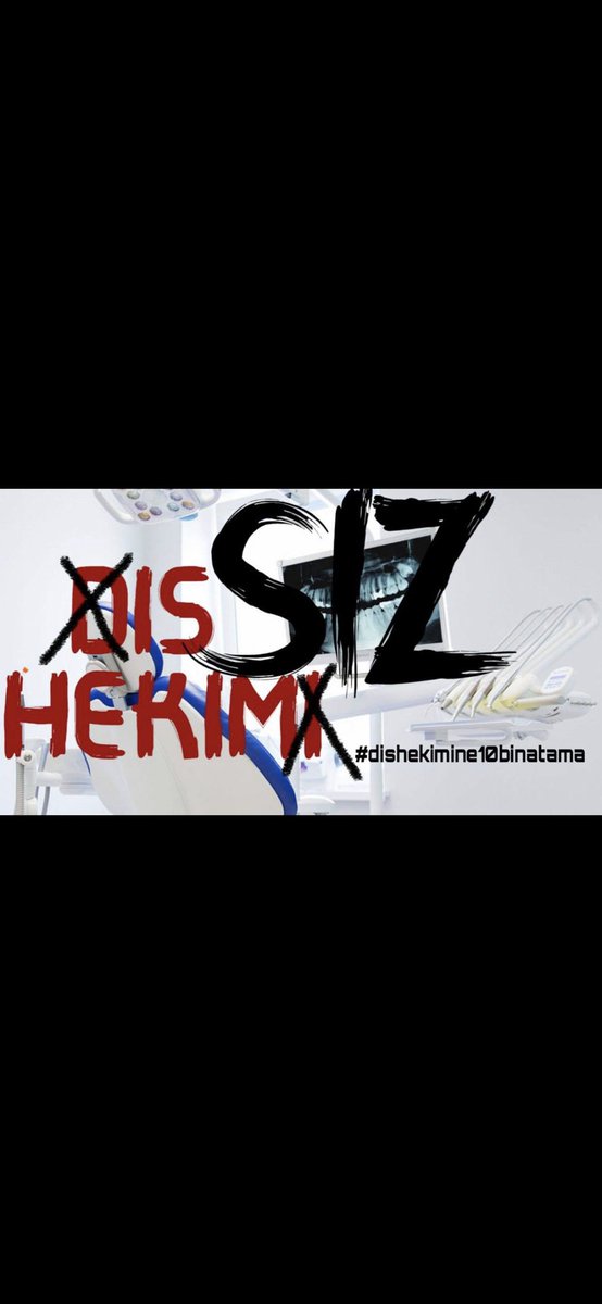 esranrtryakoglu's tweet photo. #dishekimine10binatama #dishekimleriatamabekliyor #dishekimligibitmesin @drfahrettinkoca https://t.co/rNZRAcg0af