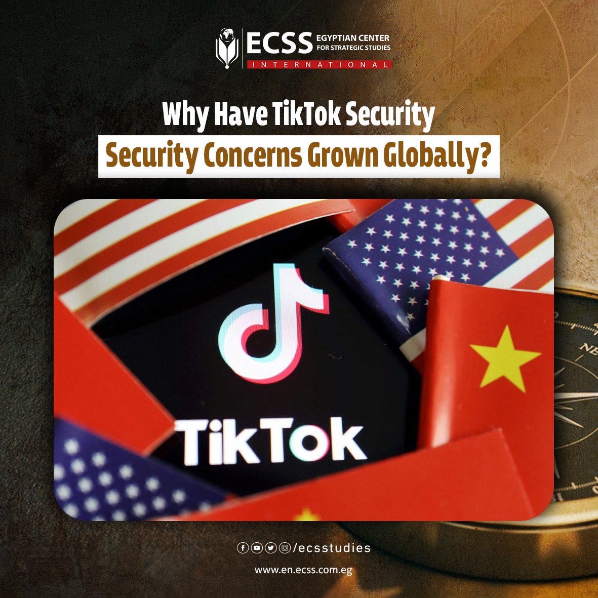 ecsstudiess's tweet image. Why Have TikTok Security Concerns Grown Globally?
Dr. Raghda El-Bahy answers. Read the full piece here: en.ecss.com.eg/4678/
#TikTok #Data_Security
